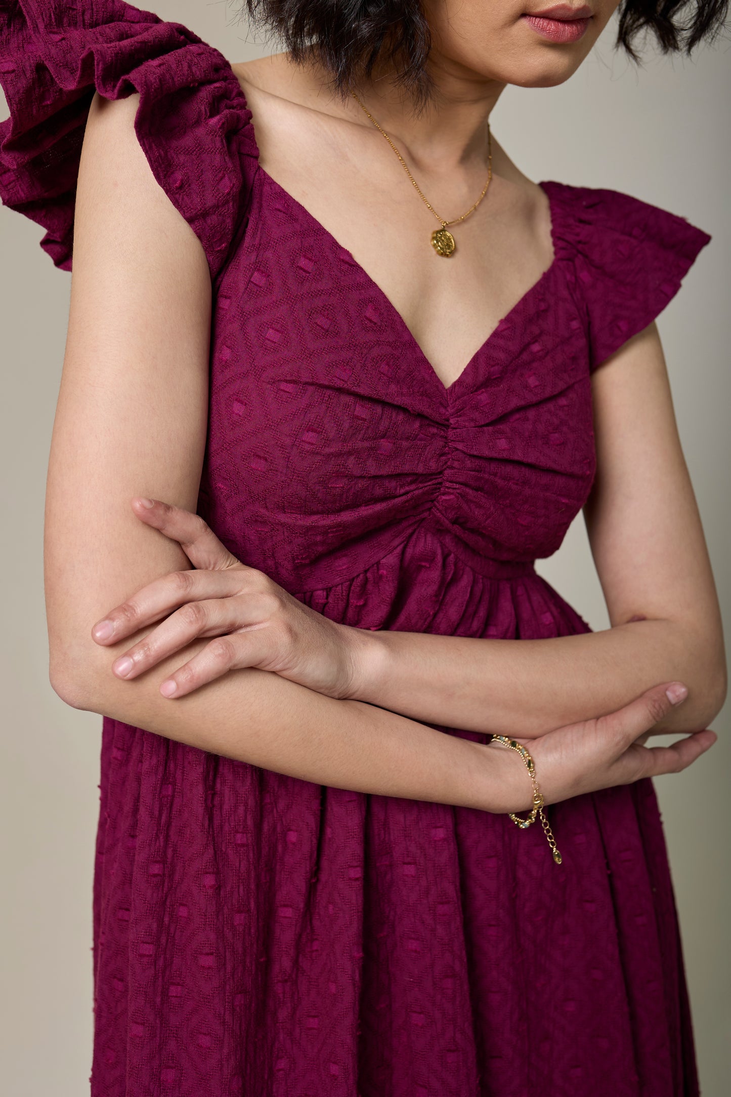 Mulberry Sweetheart Dress