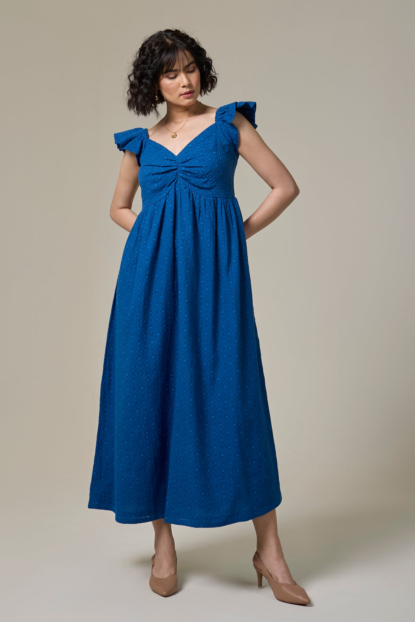 Sapphire sweetheart Dress