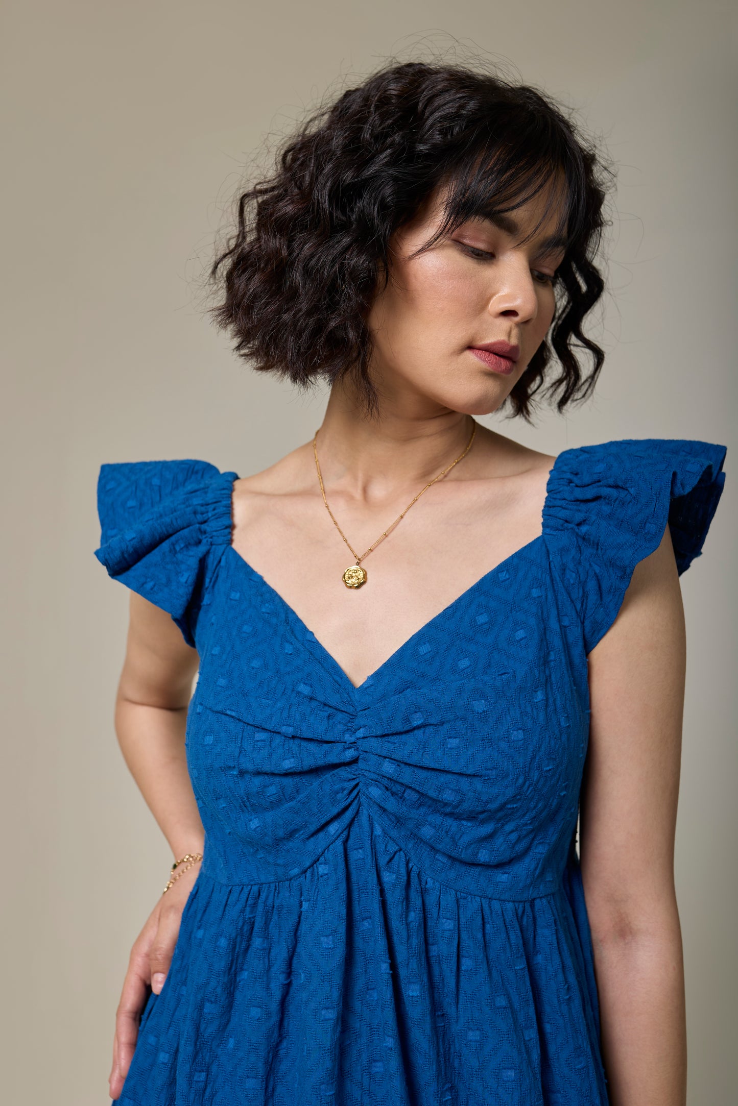 Sapphire sweetheart Dress