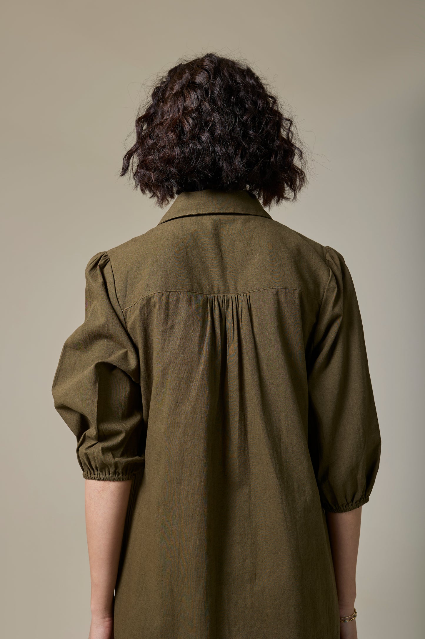 Forest Fern Shirt Dress