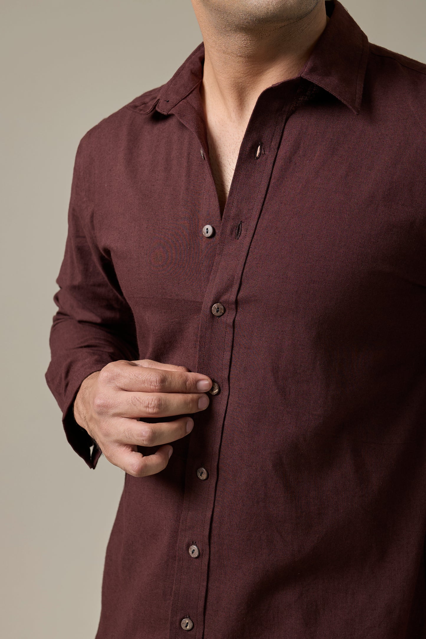 Oakwood Cotton Linen Shirt