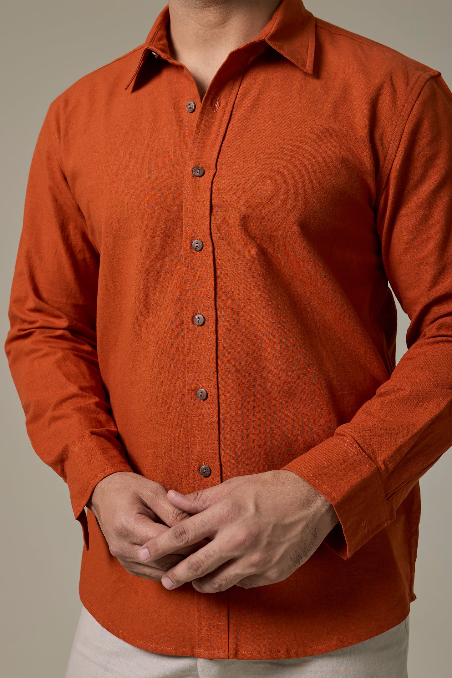 Kesari Cotton Linen Shirt