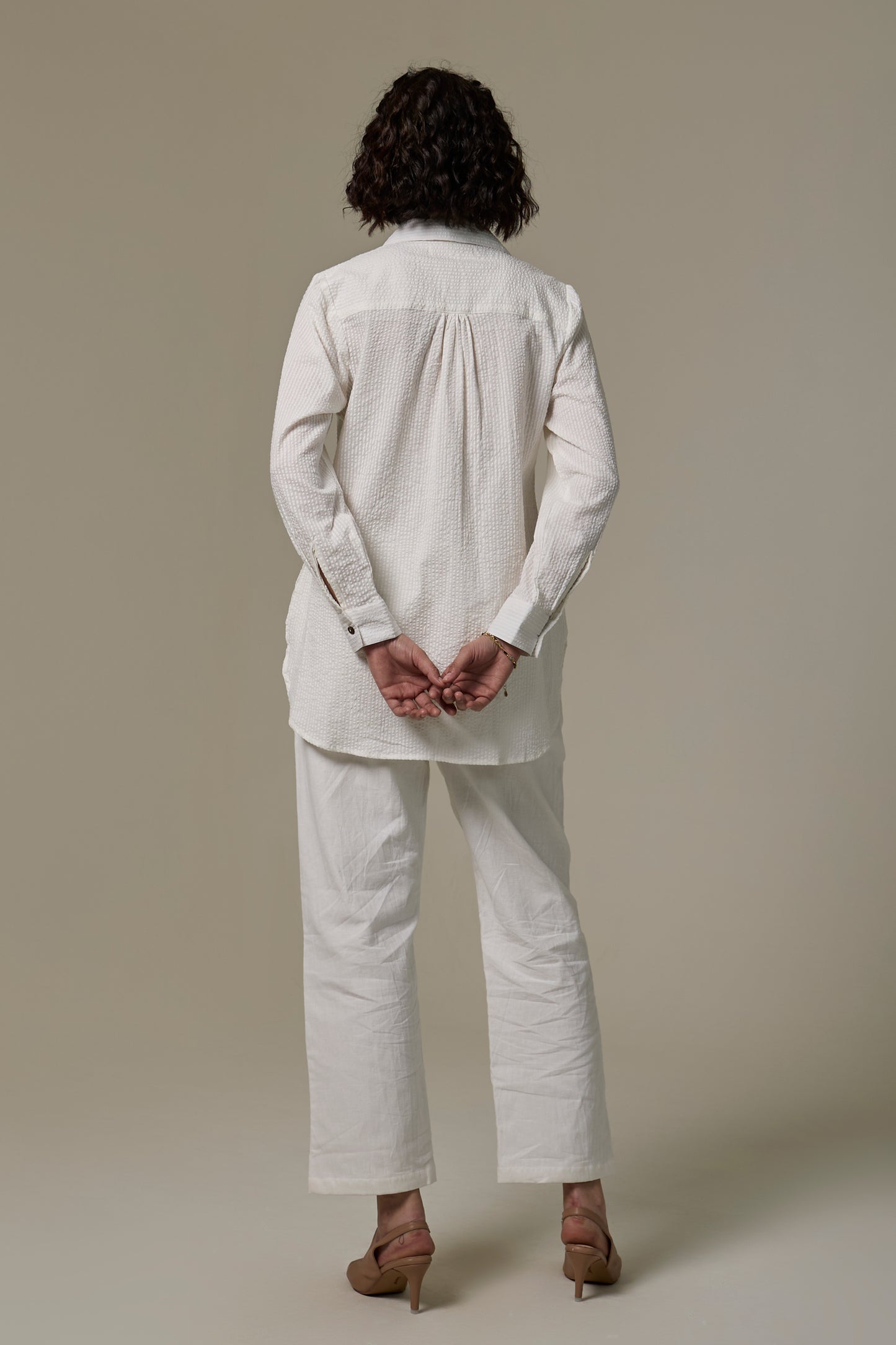 Salt Cotton Seersucker Shirt