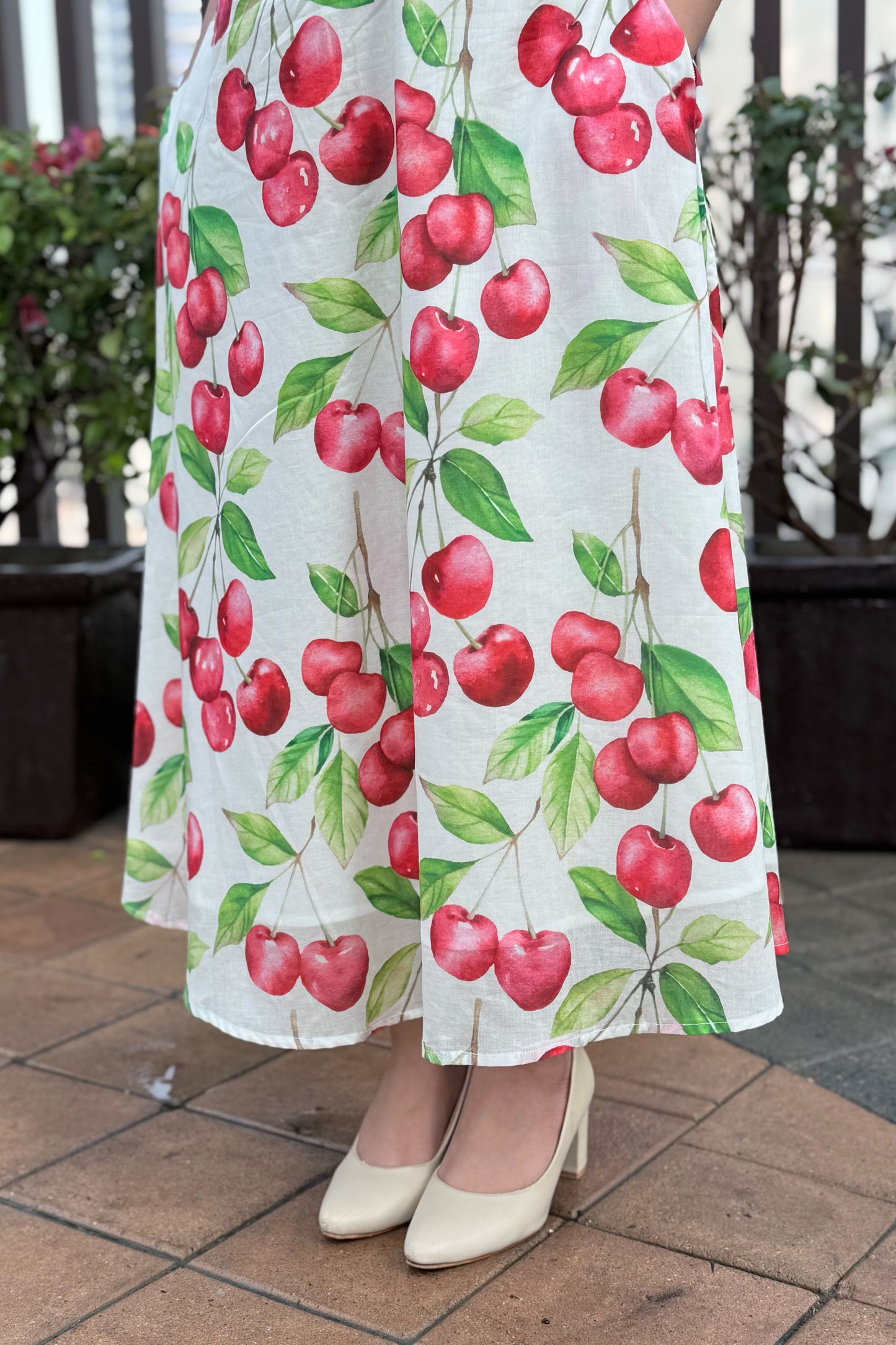Cherry Blast Midi Dress
