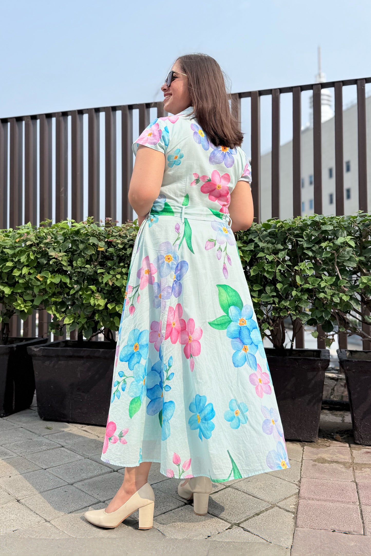 Forget Me Not Belt Dress