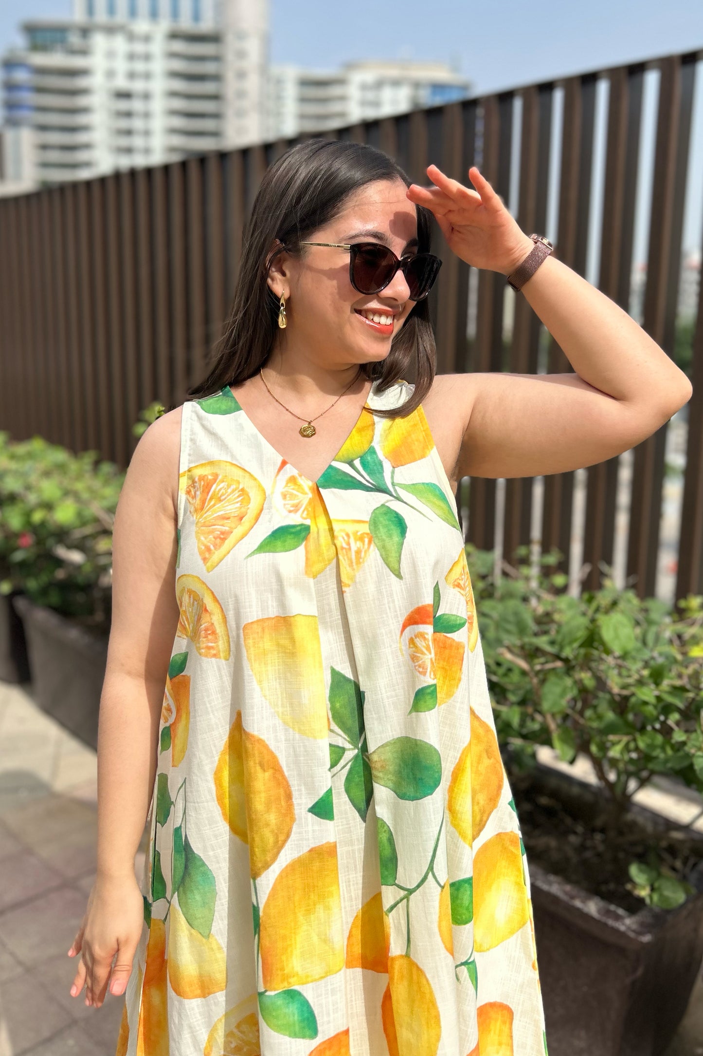 Lemonade A Line Dress