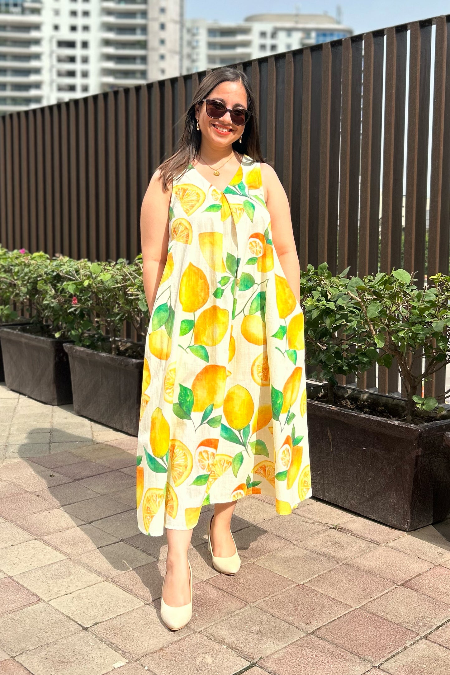 Lemonade A Line Dress