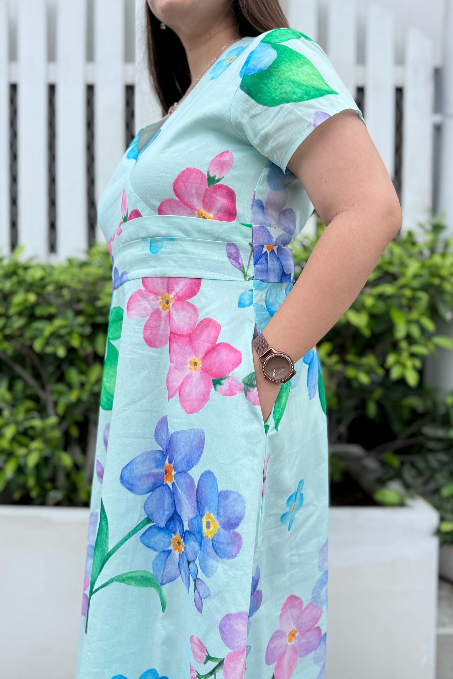 Forget Me Not Midi Dress