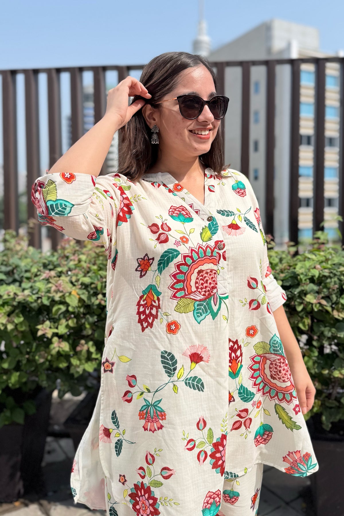 Gul Kurta Co-ord Set
