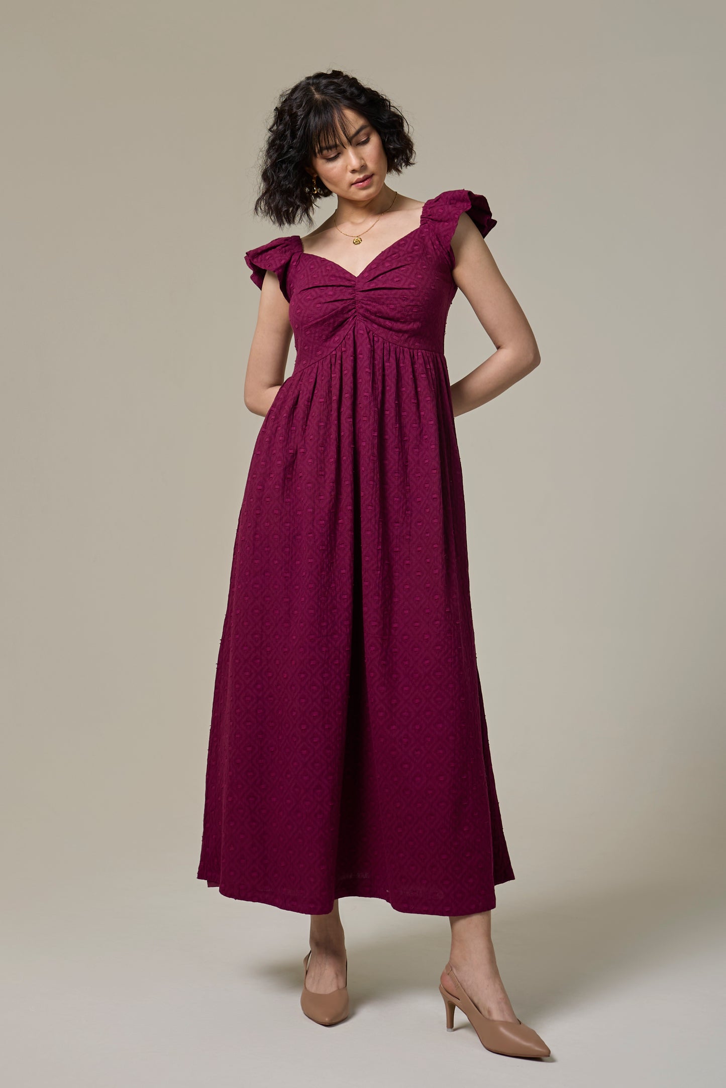 Mulberry Sweetheart Dress