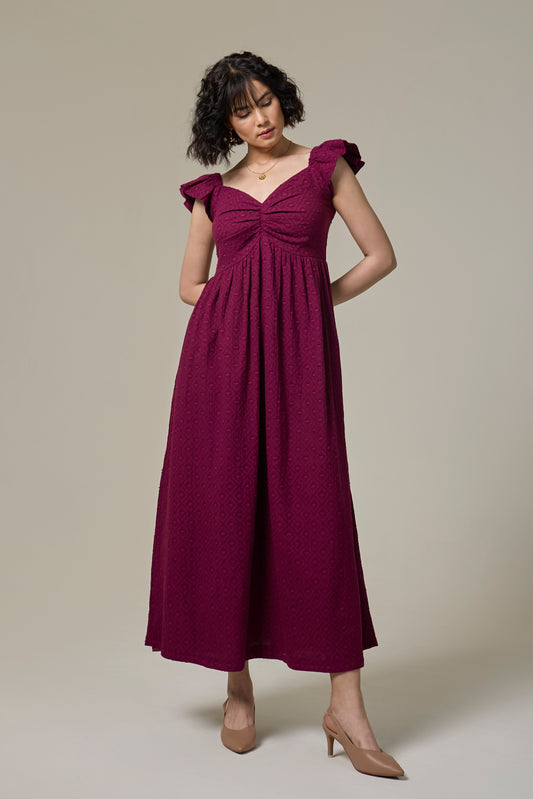 Mulberry Sweetheart Dress