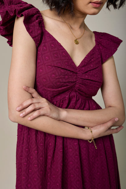Mulberry Sweetheart Dress