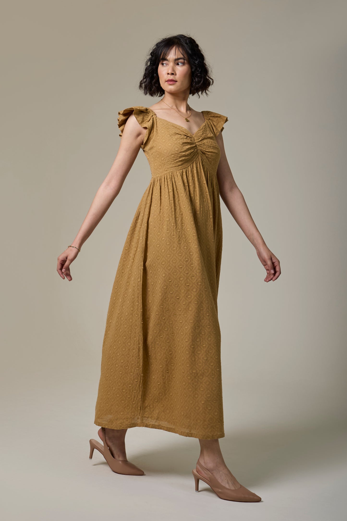 Sand Sweetheart Dress