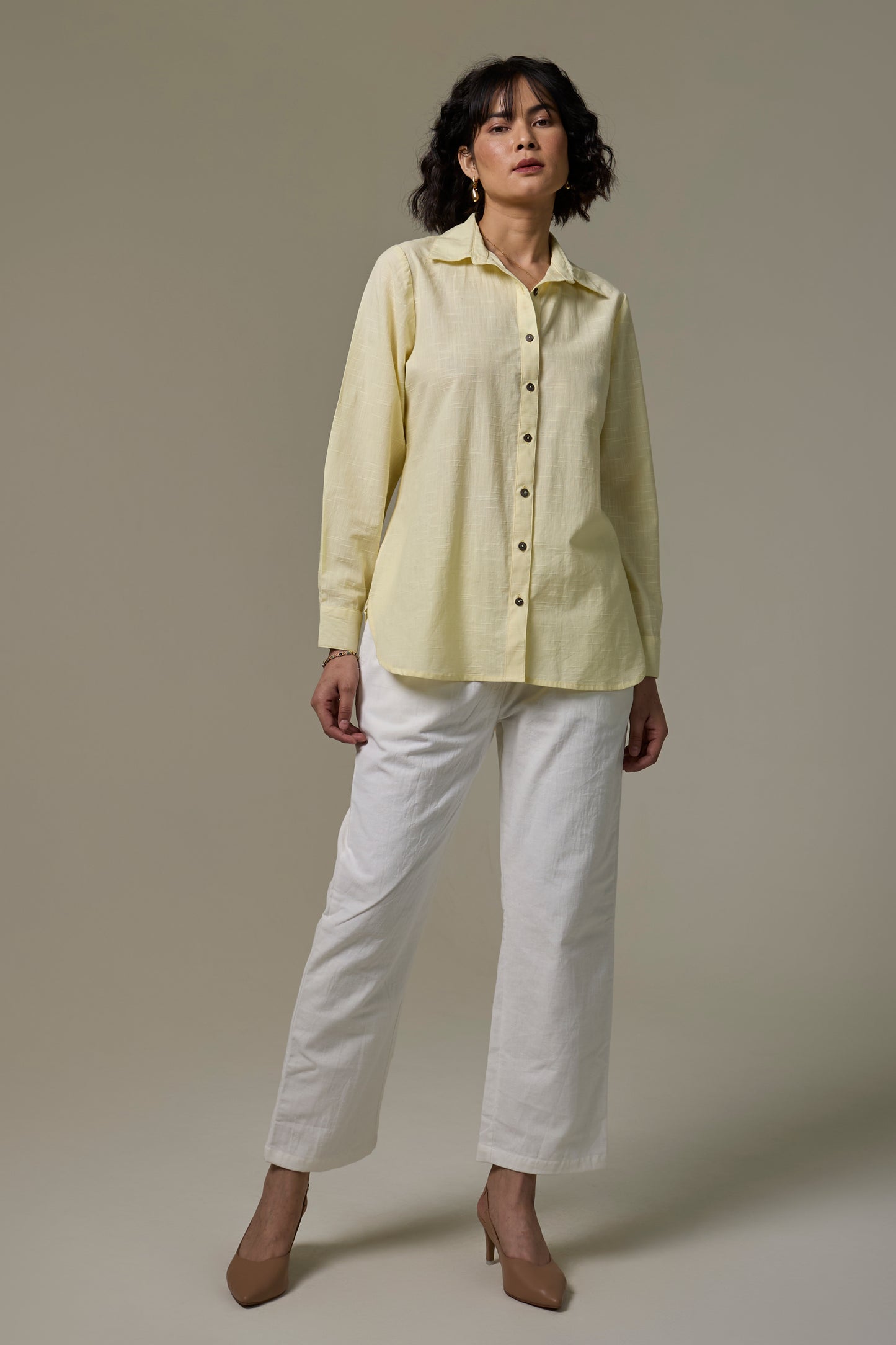 Buttercup Cotton Slub Shirt