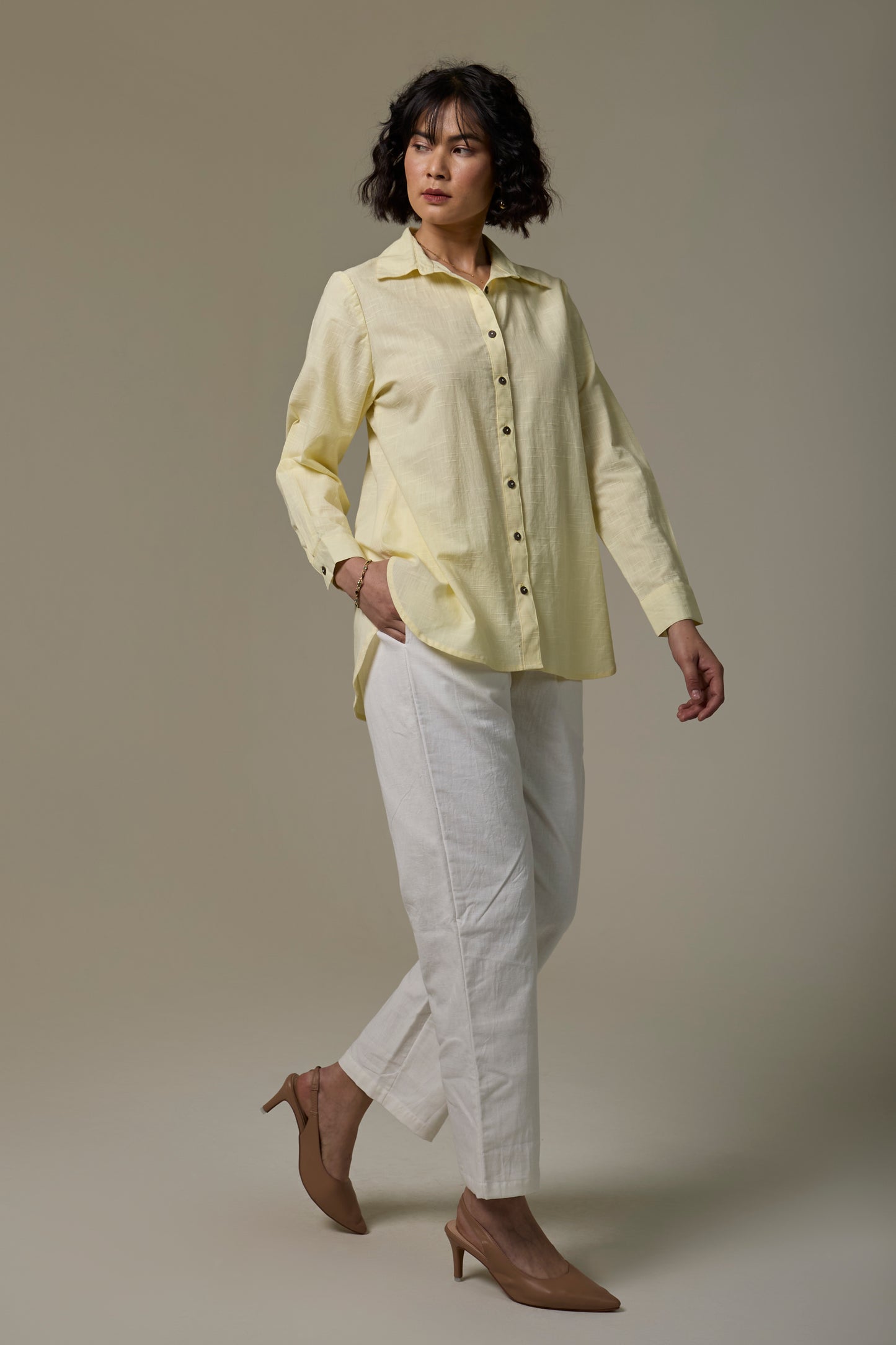 Buttercup Cotton Slub Shirt