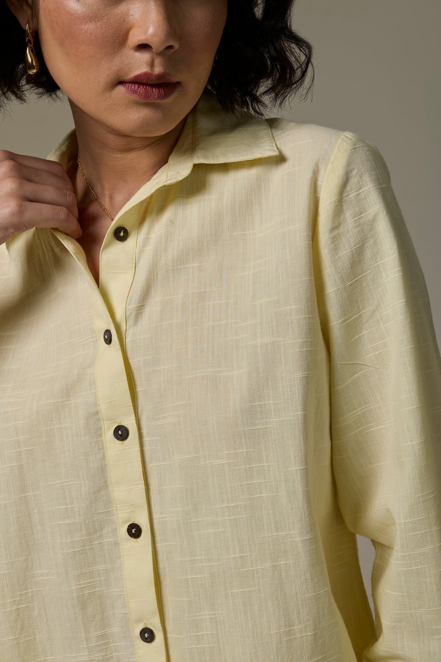 Buttercup Cotton Slub Shirt