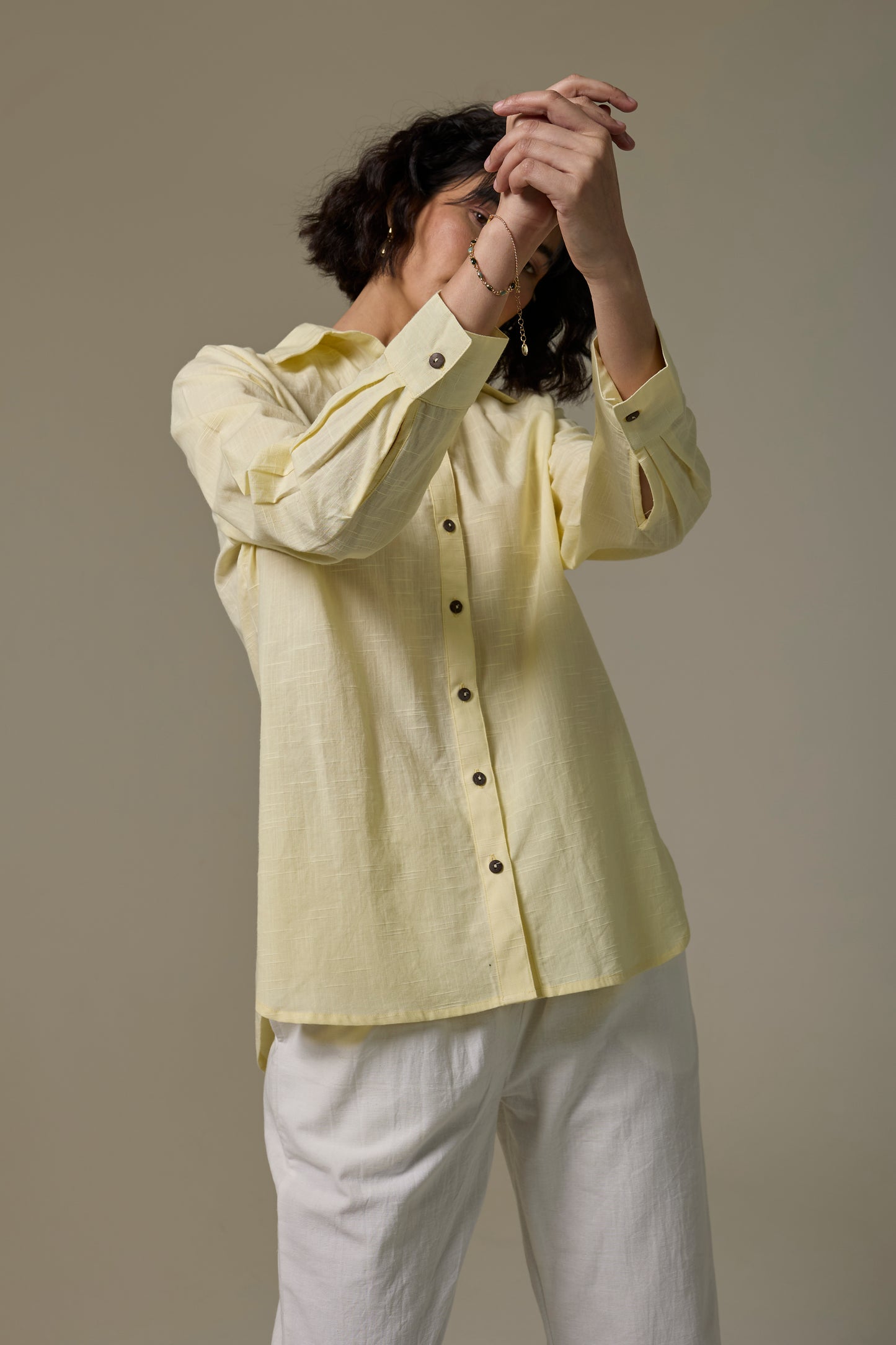 Buttercup Cotton Slub Shirt
