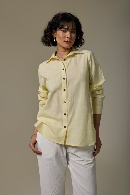 Buttercup Cotton Slub Shirt