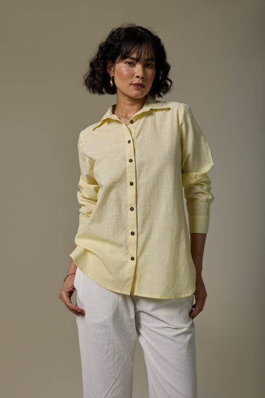 Buttercup Cotton Slub Shirt