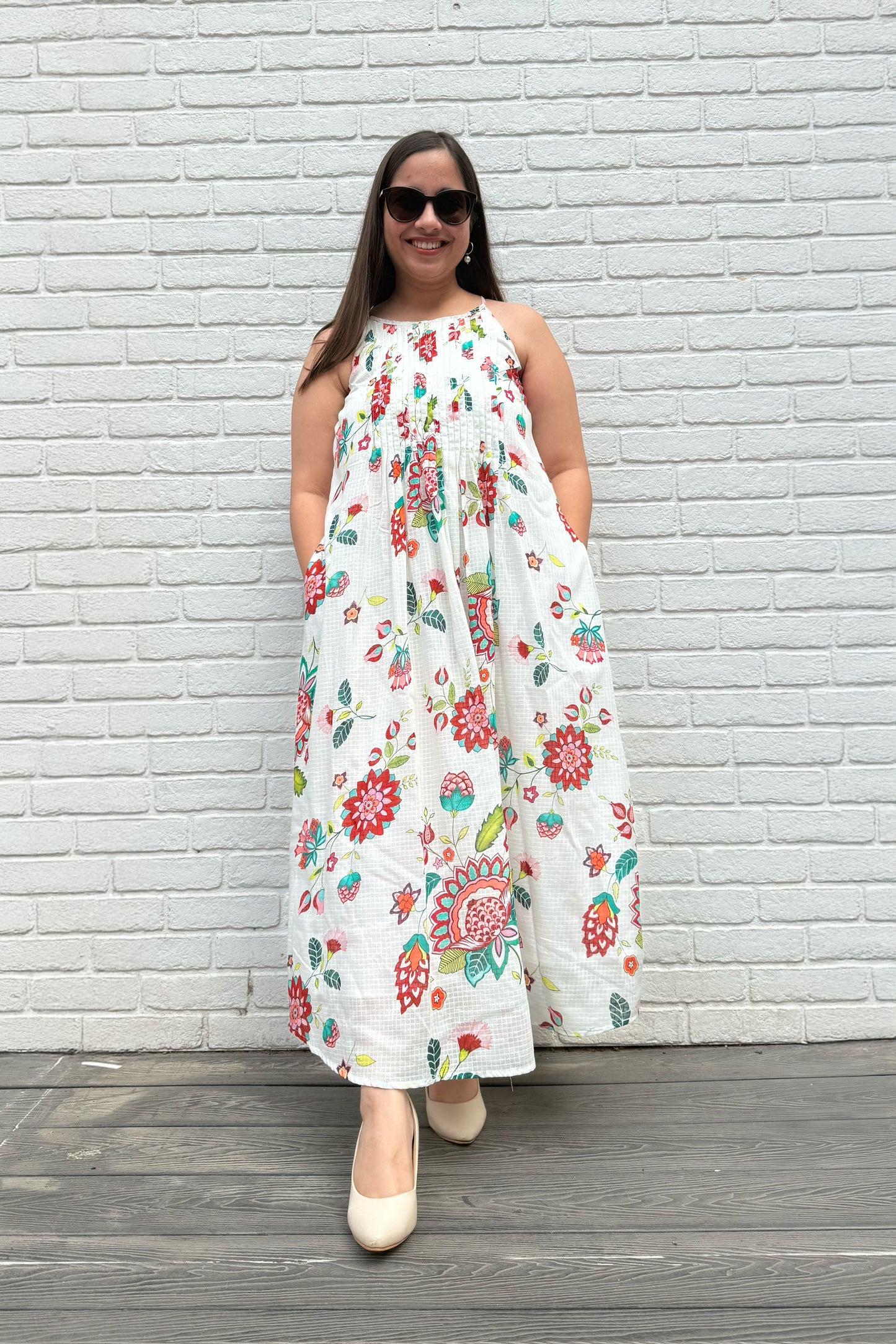 Gul Halter Neck Dress