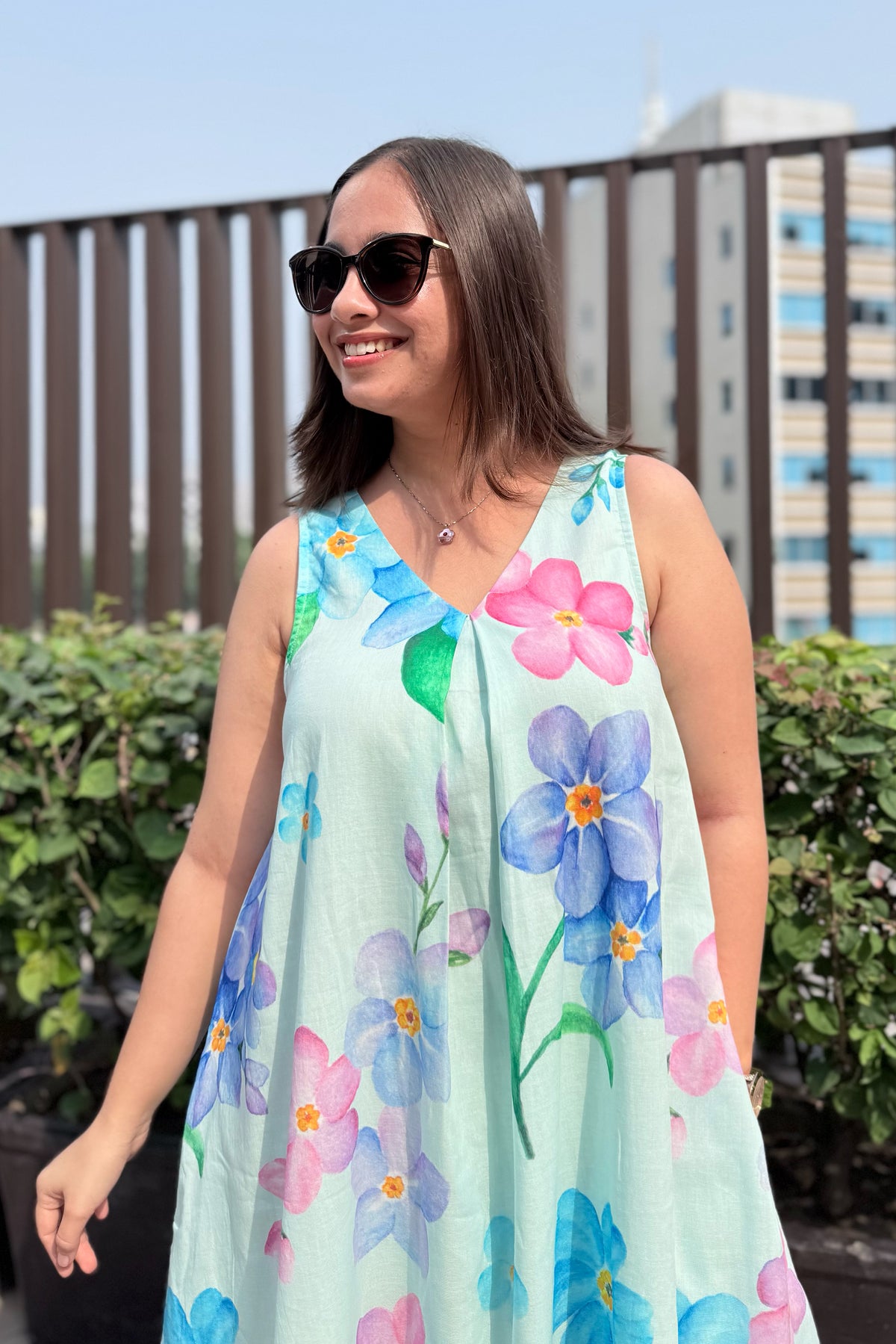 Forget Me Not A Line Dress
