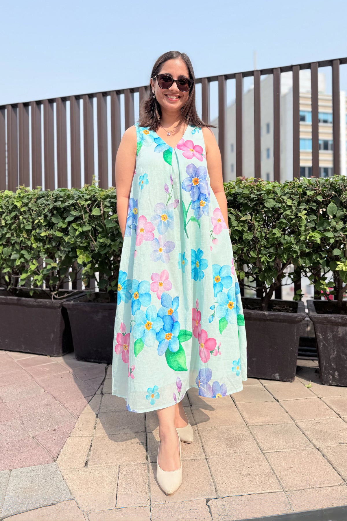 Forget Me Not A Line Dress