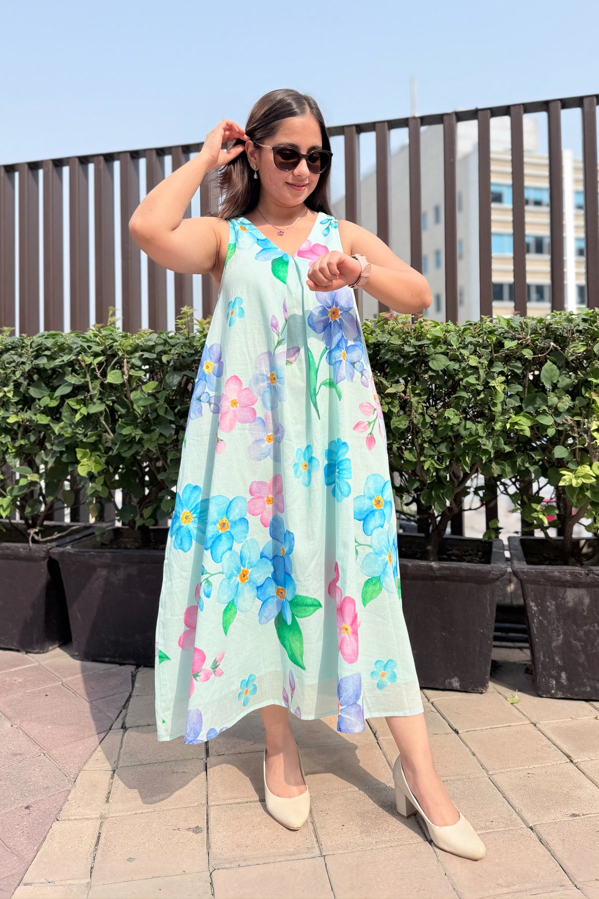 Forget Me Not A Line Dress