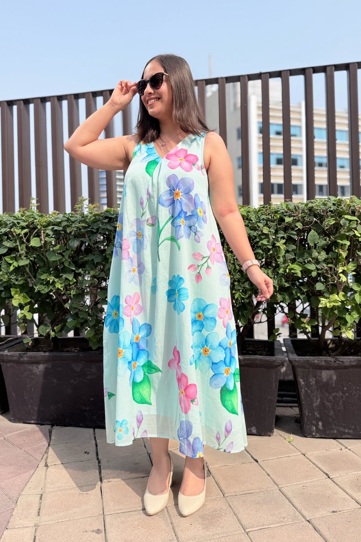 Forget Me Not A Line Dress
