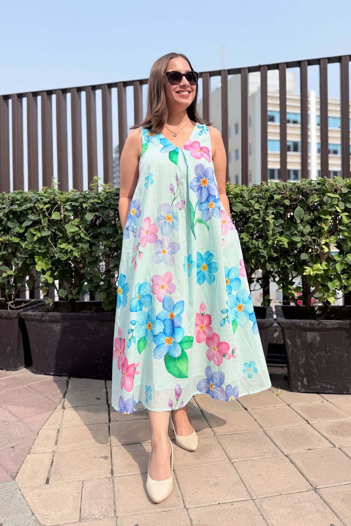 Forget Me Not A Line Dress