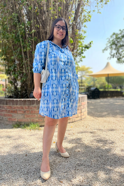 Blue Lagoon Shirt Dress