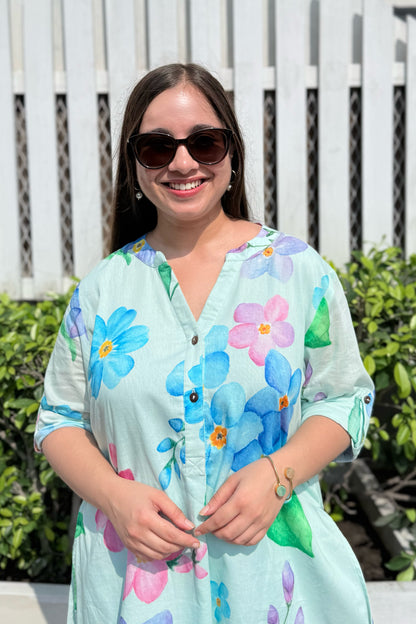 Forget Me Not Kurta Co-ord Set