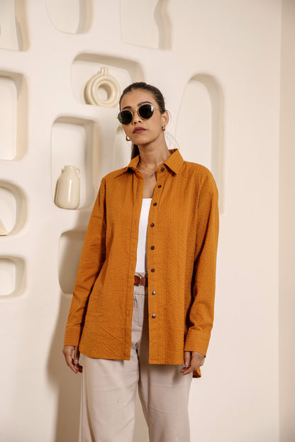 Bourbon Seersucker Shirt