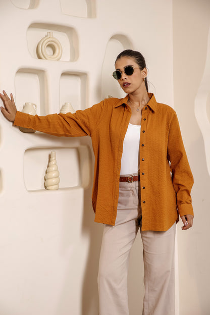 Bourbon Seersucker Shirt