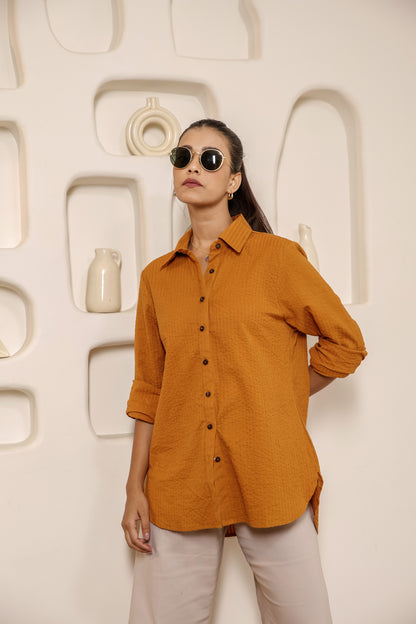 Bourbon Seersucker Shirt