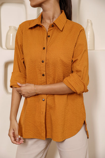 Bourbon Seersucker Shirt