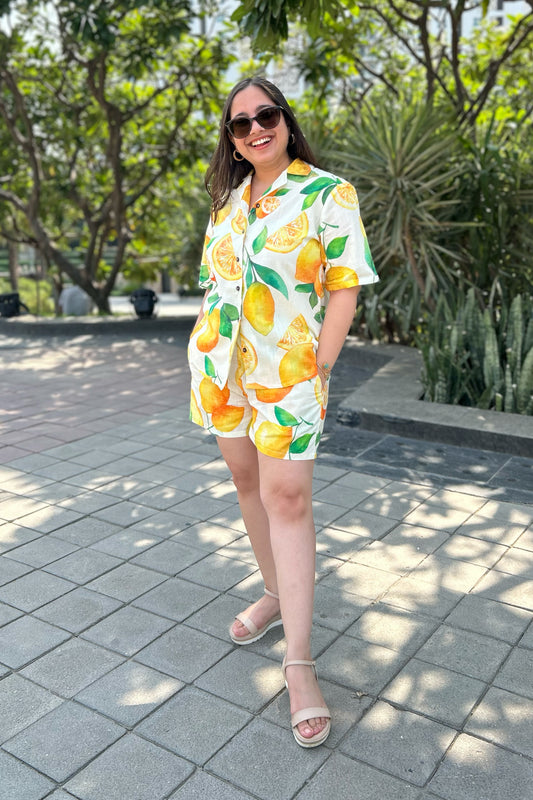 Lemonade Shorts Set