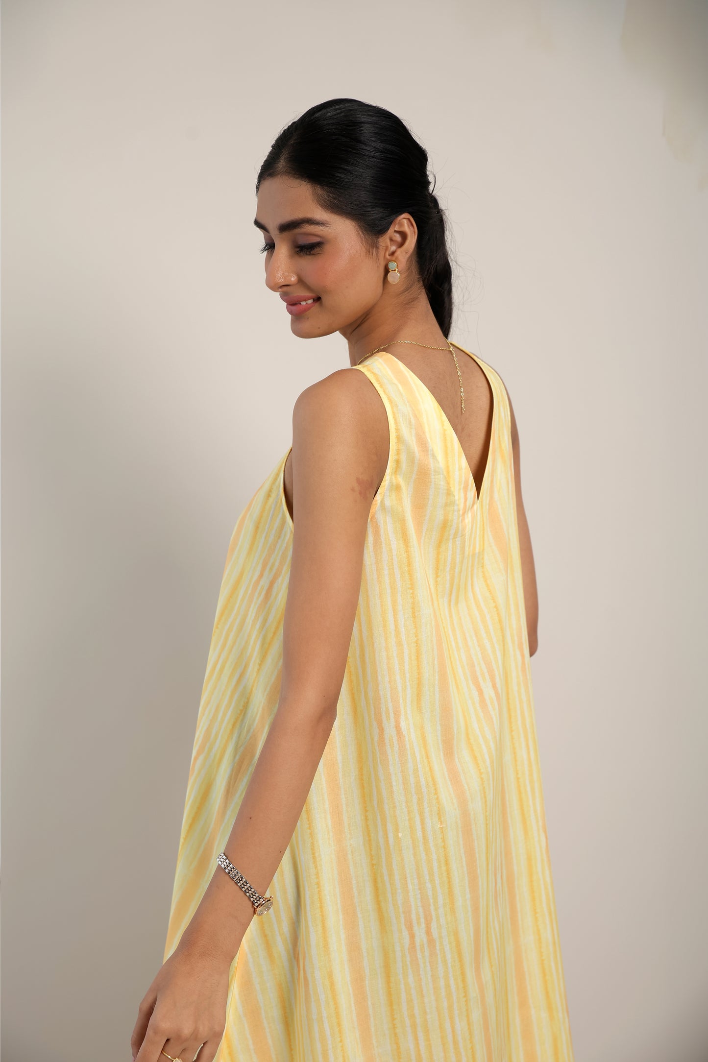 Lemon drop A Line dress