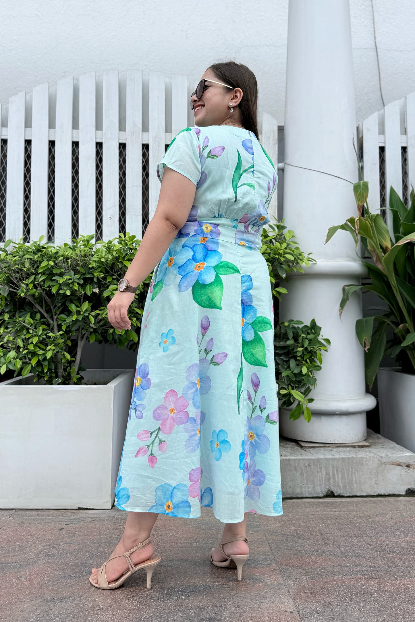 Forget Me Not Midi Dress