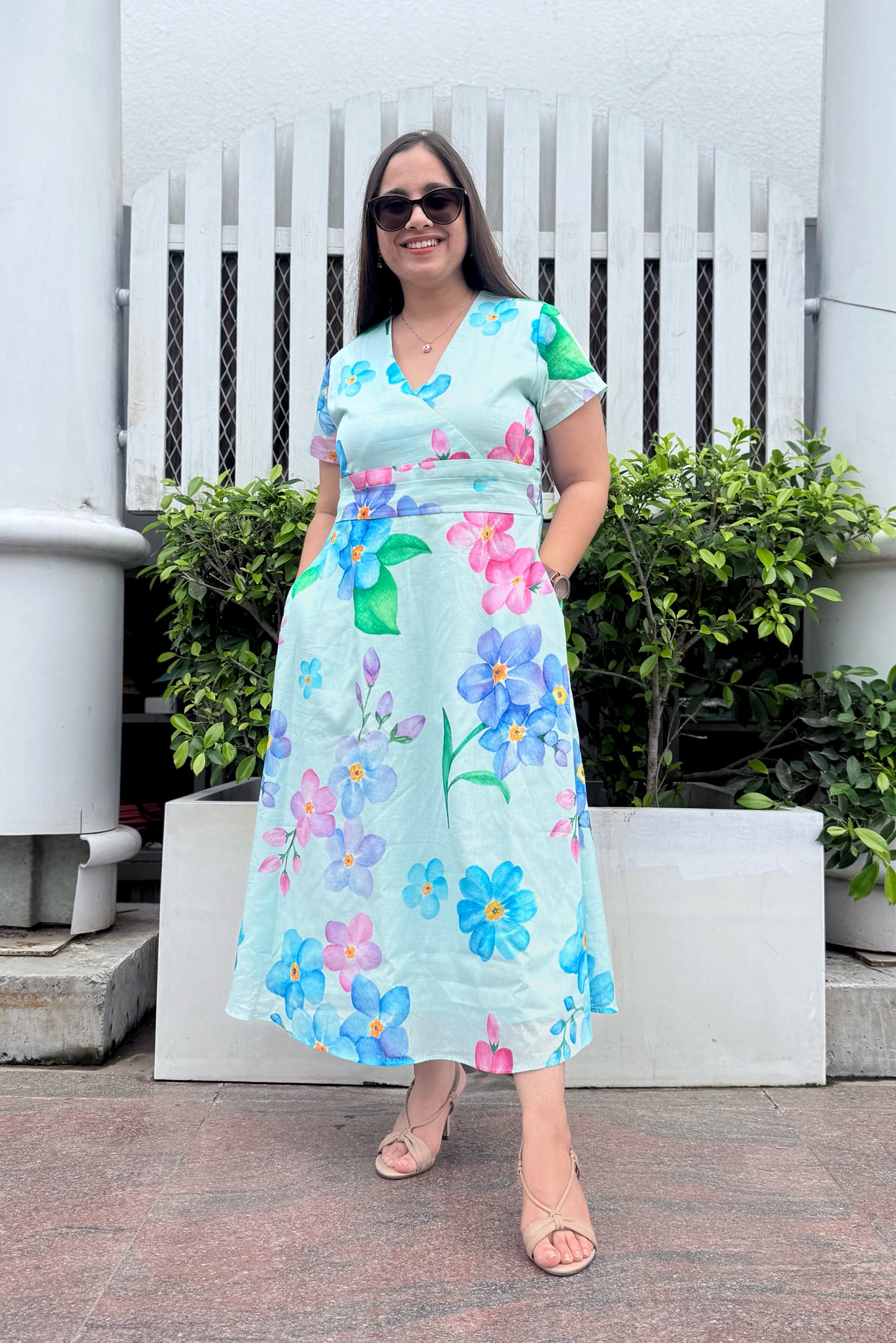 Forget Me Not Midi Dress