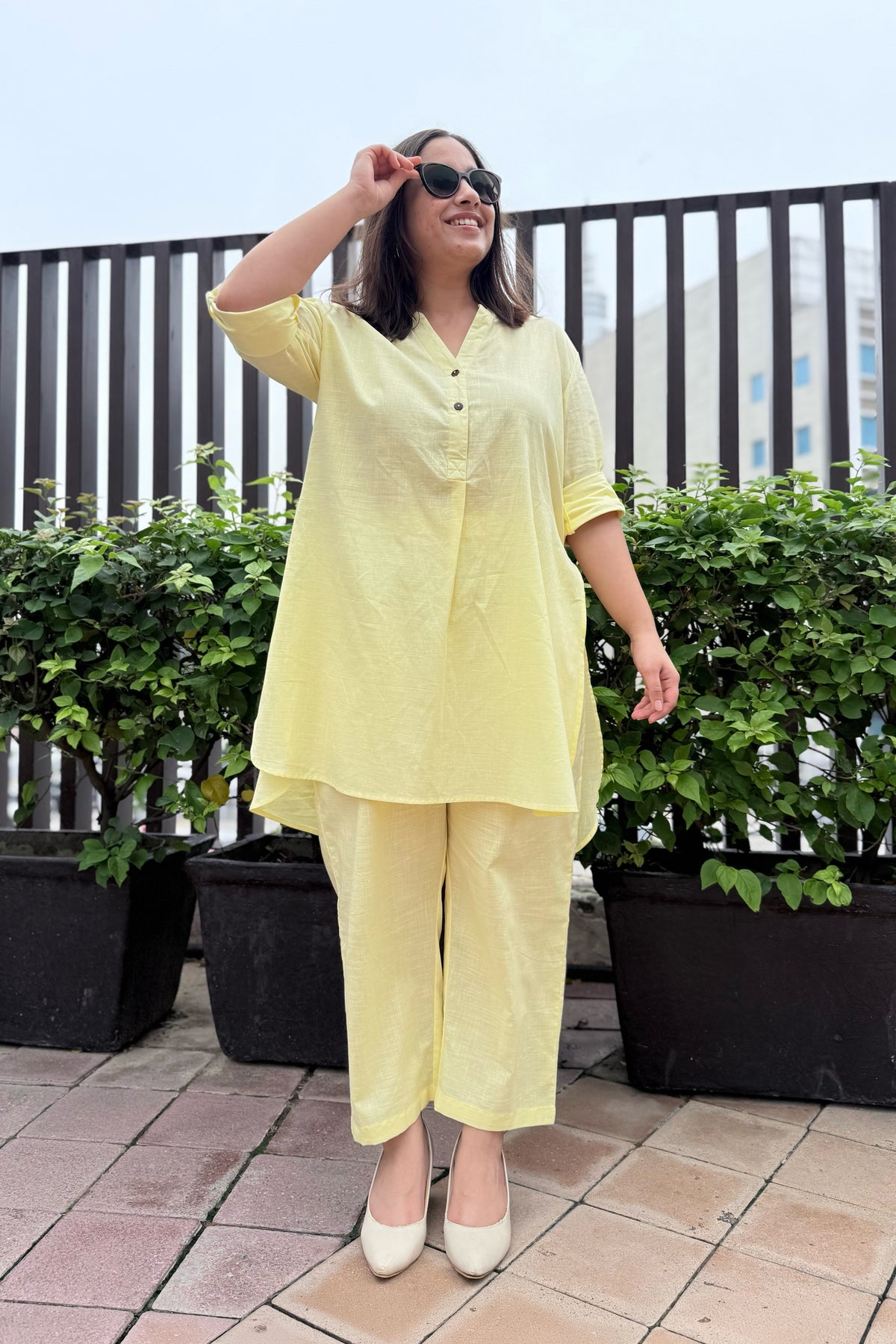 Buttercup Kurta Co-ord Set