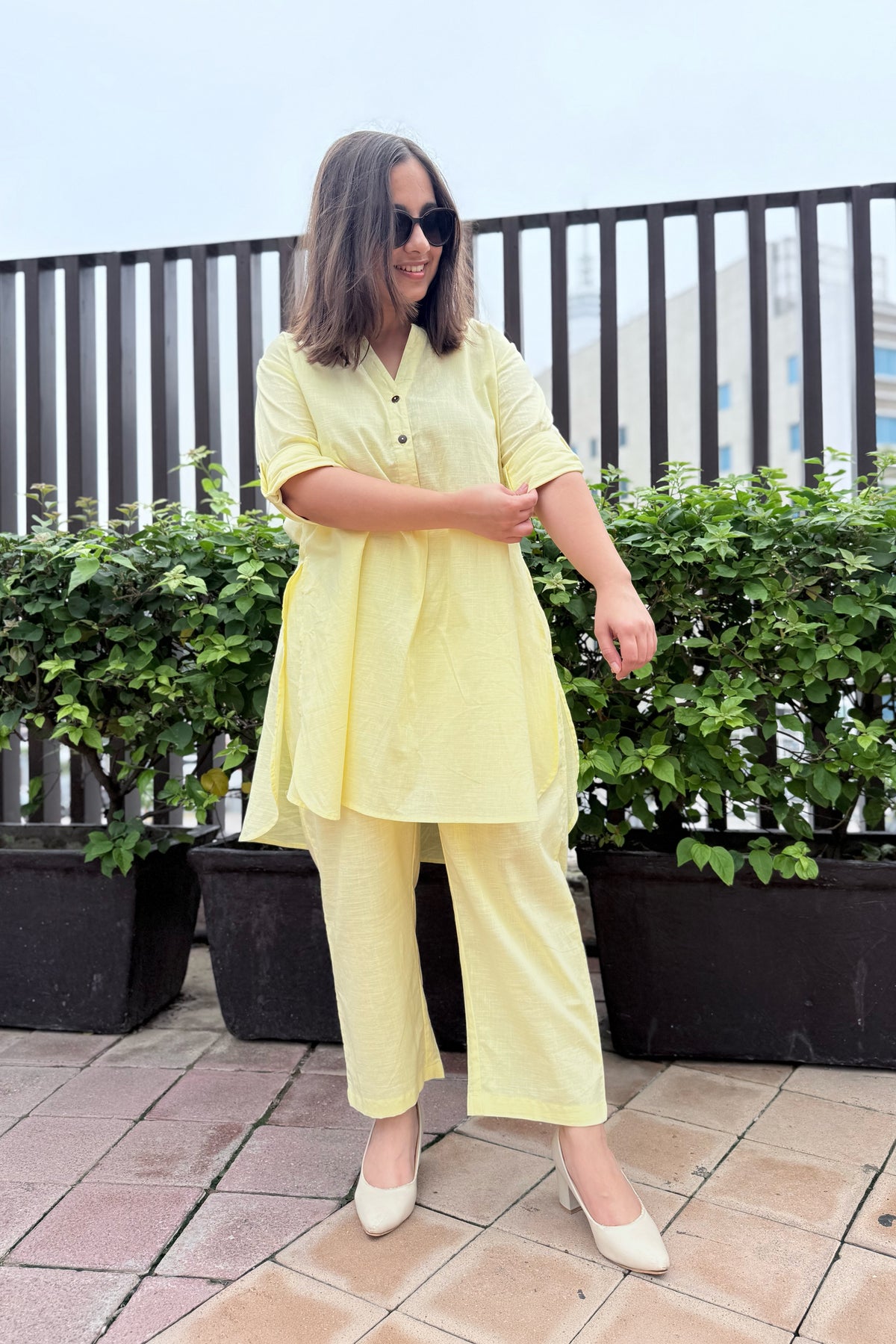Buttercup Kurta Co-ord Set