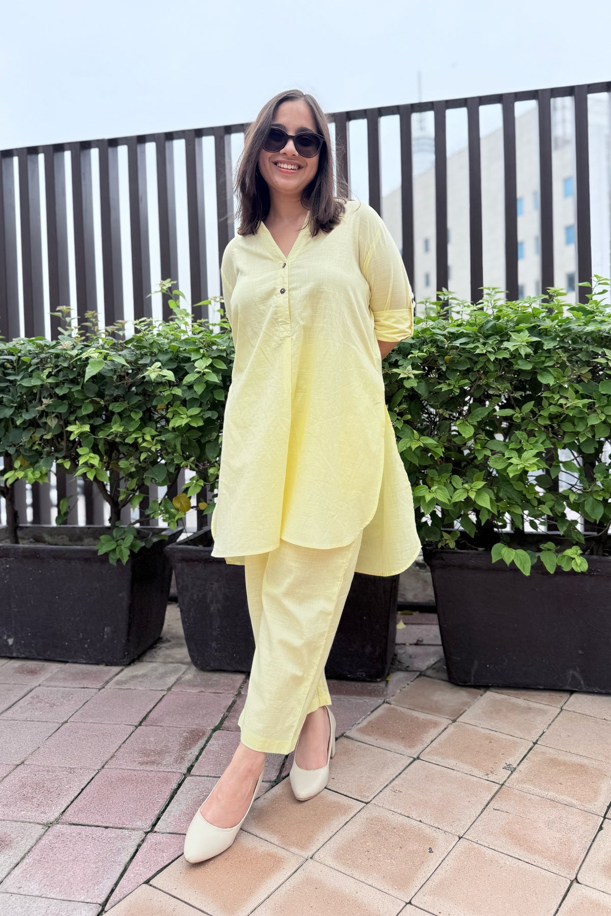 Buttercup Kurta Co-ord Set
