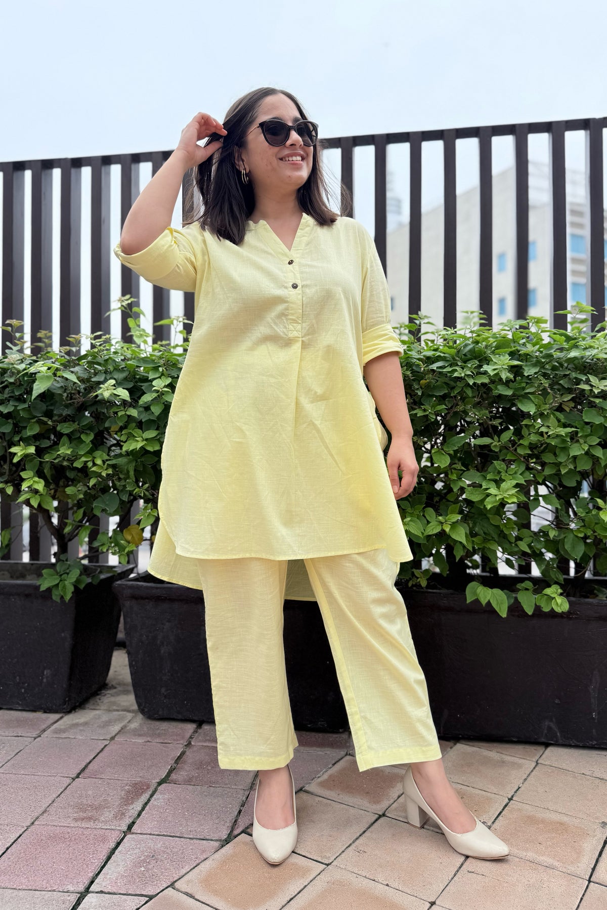 Buttercup Kurta Co-ord Set