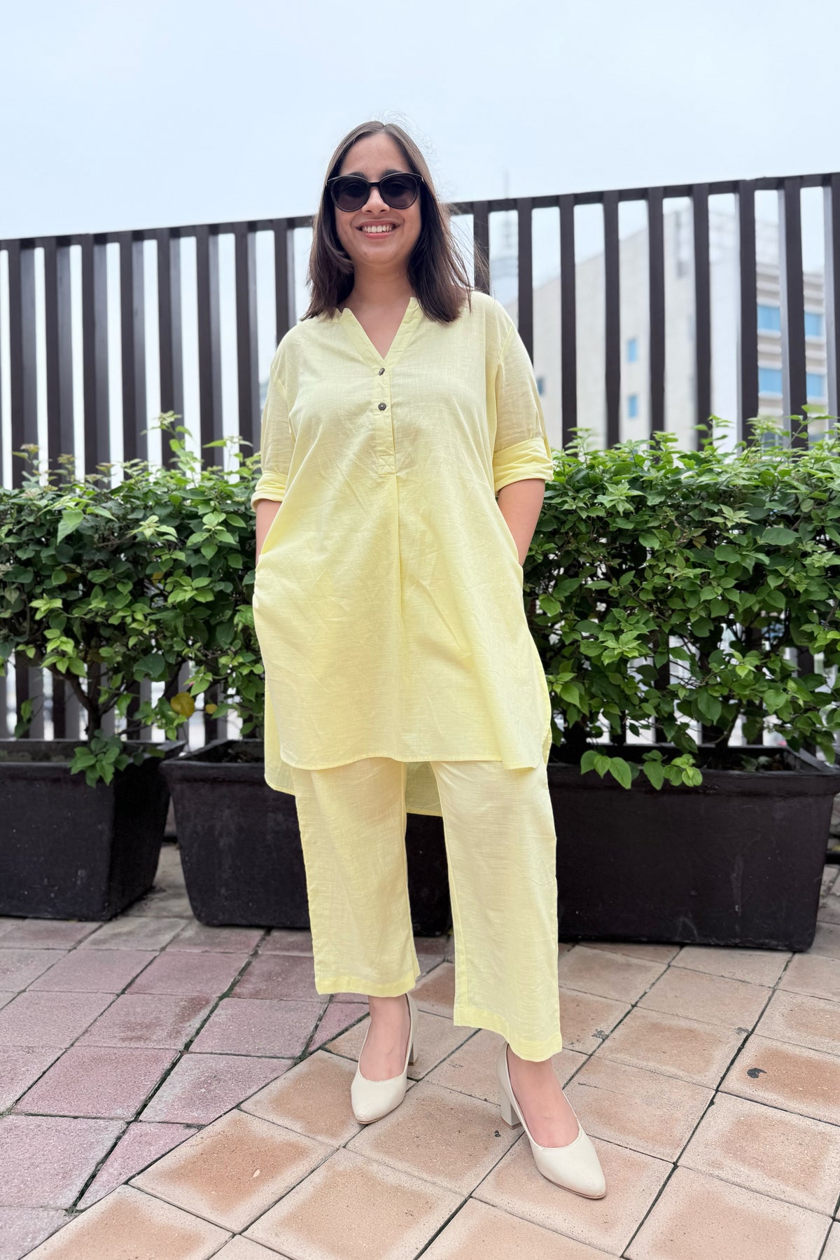 Buttercup Kurta Co-ord Set