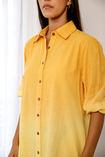 Pina Colada Shirt Dress