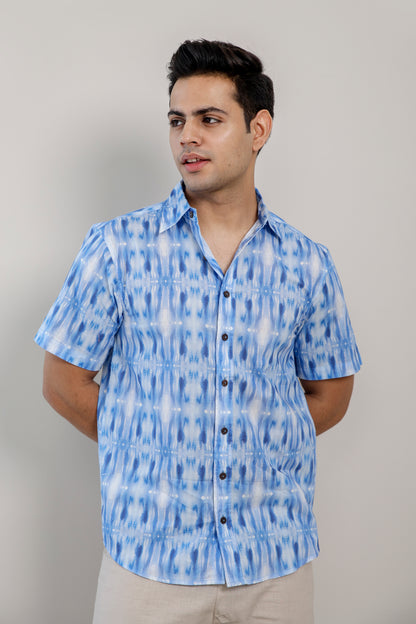 Blue Lagoon Half Sleeve Shirt