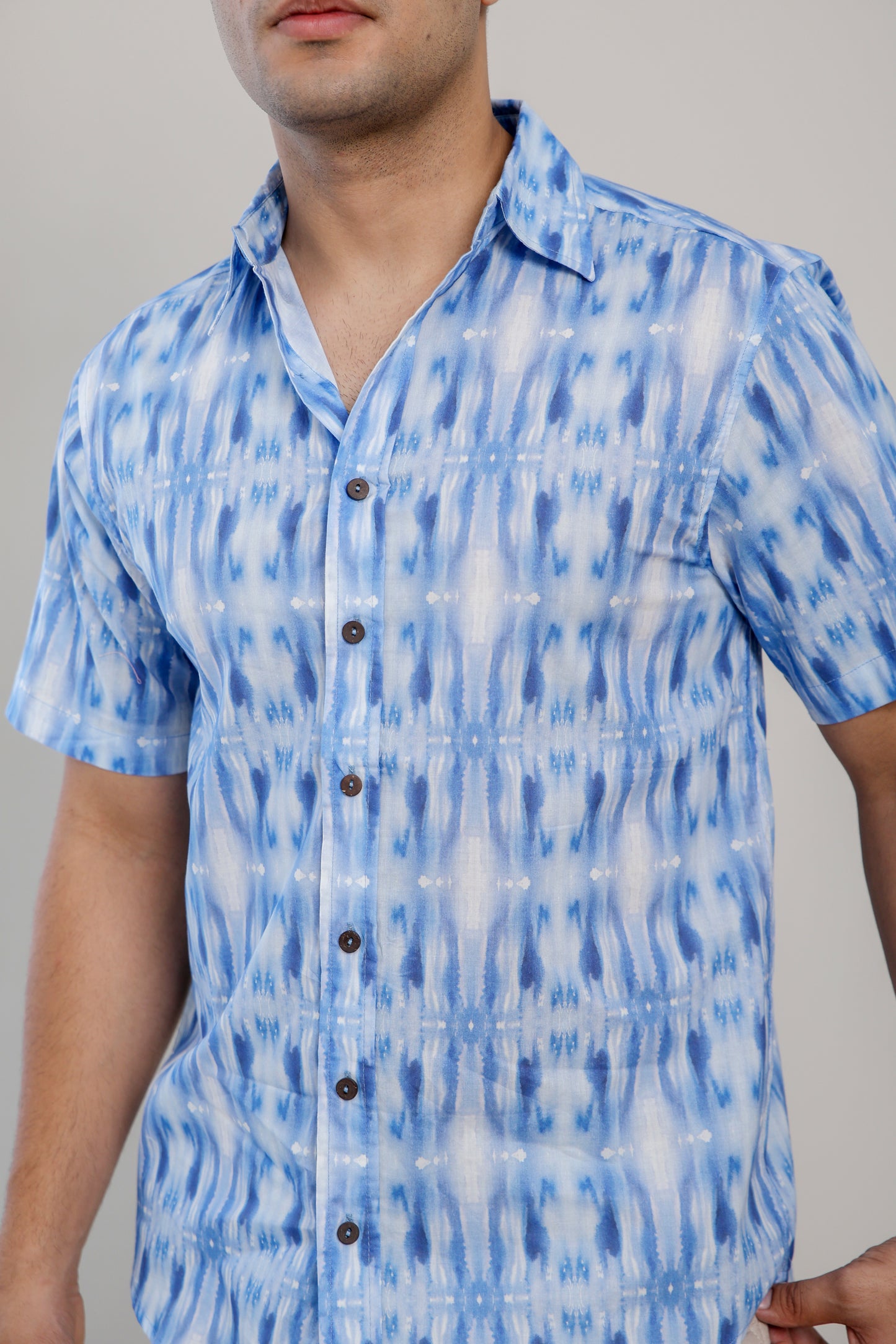 Blue Lagoon Half Sleeve Shirt