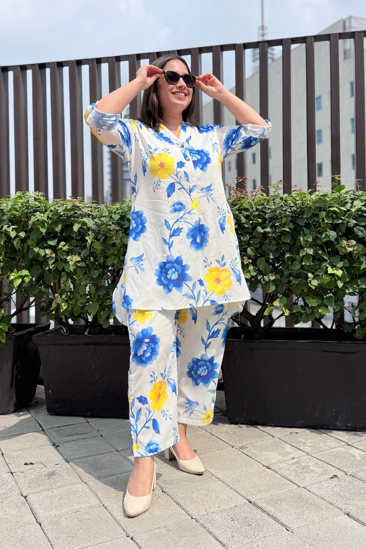 Blue Reverie Kurta Co-ord Set