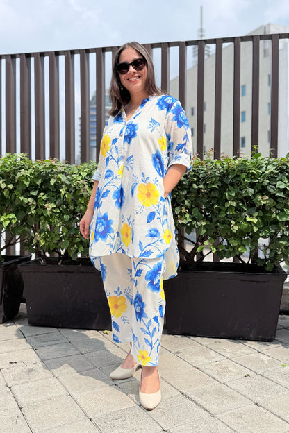 Blue Reverie Kurta Co-ord Set