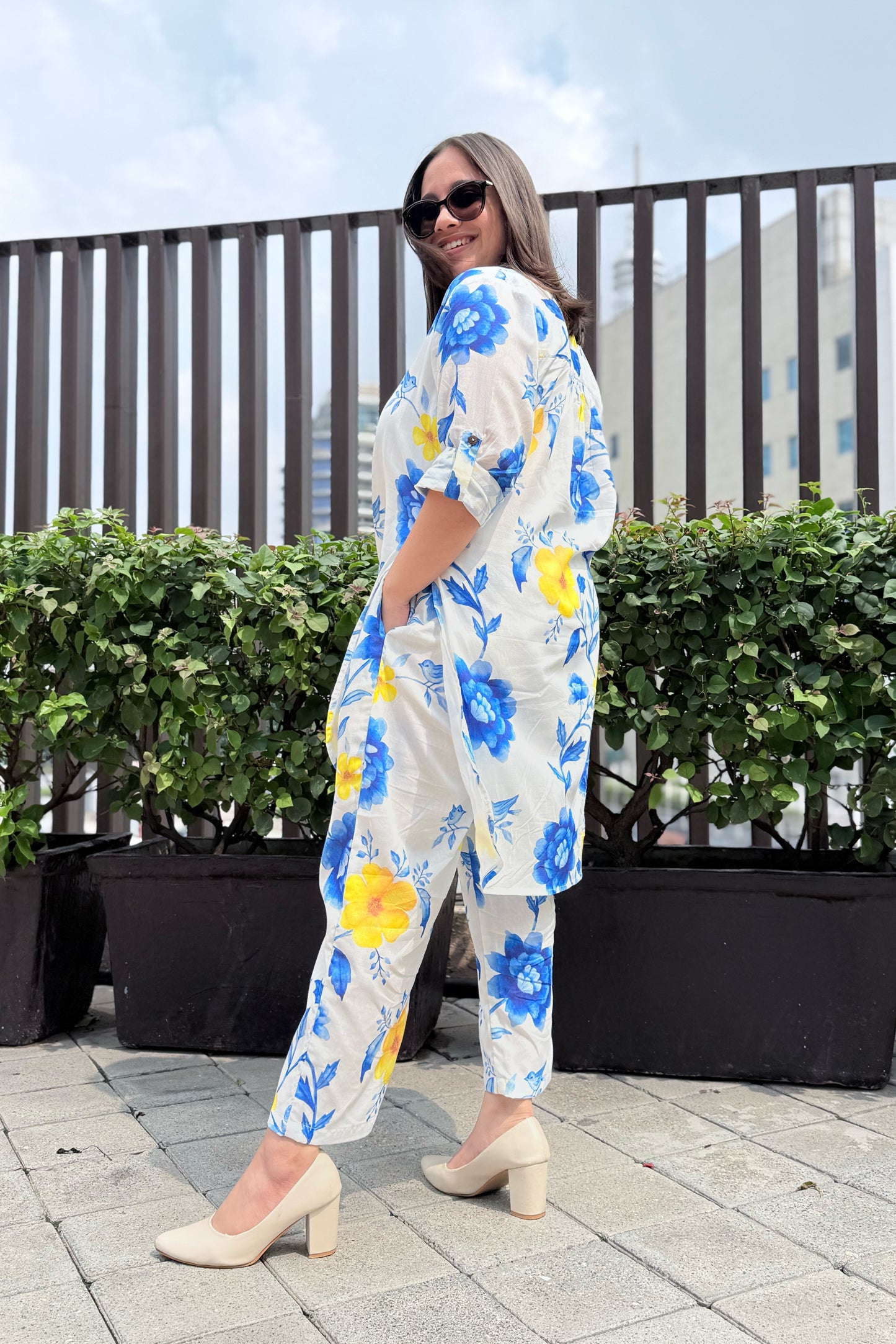 Blue Reverie Kurta Co-ord Set